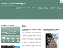 Tablet Screenshot of mairiedebouquet.com